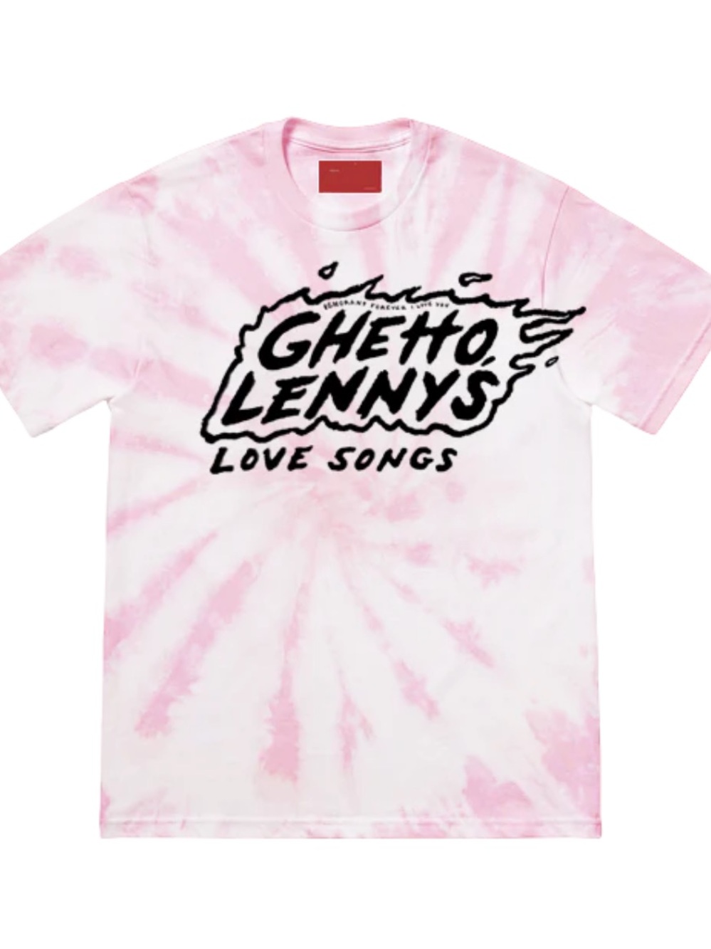 SAINt JHN Ghetto Lenny’s Love Songs Tee Pink Tie Dye Not A Cult Size Medium